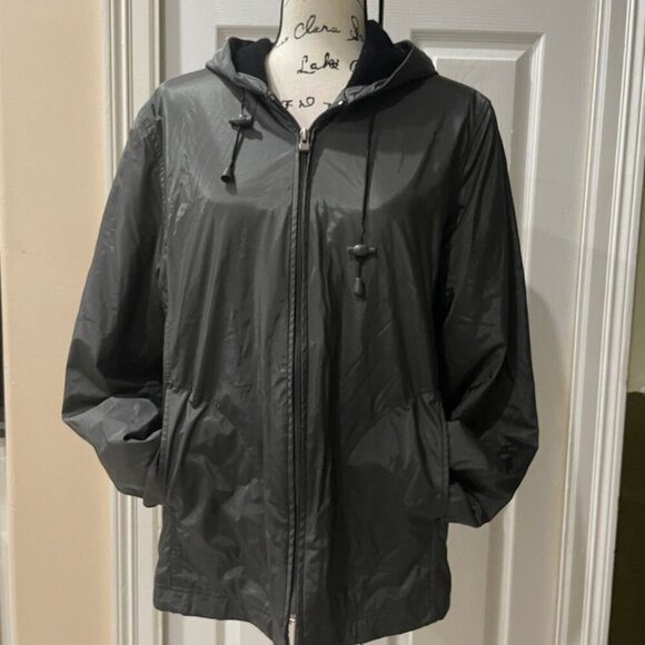 UD UTEX DESIGN RAIN HOOD COAT JACKET ZIP UP SIZE LARGE MEN WINTER JACKET COZZY - Picture 3 of 16